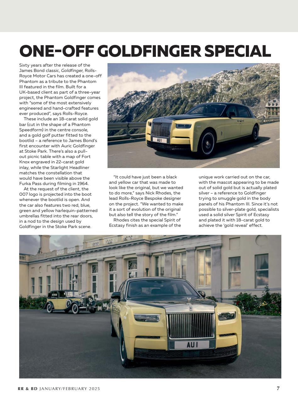 Rolls-Royce & Bentley Driver Preview Pages