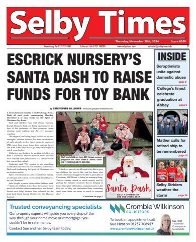 Selby Times issue November 28th 2024