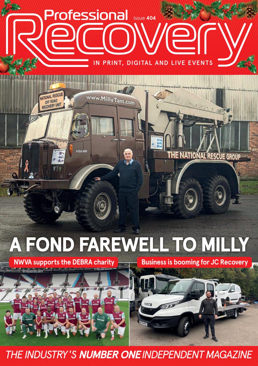 Professional Recovery Magazine Preview Pages