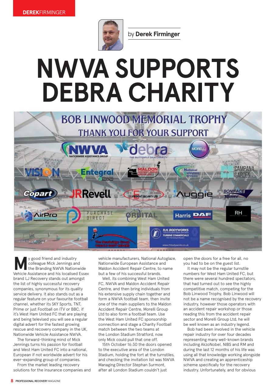 Professional Recovery Magazine Preview Pages