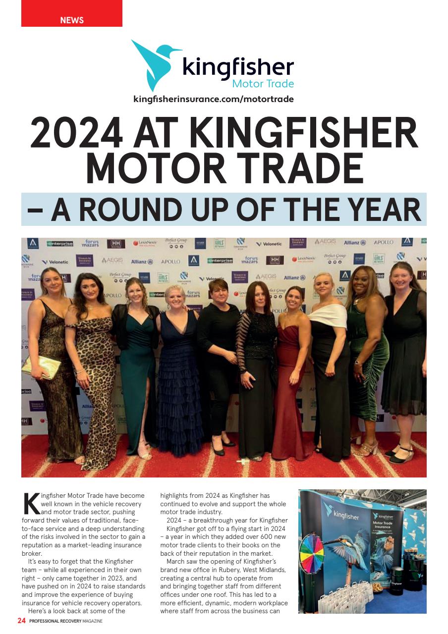 Professional Recovery Magazine Preview Pages