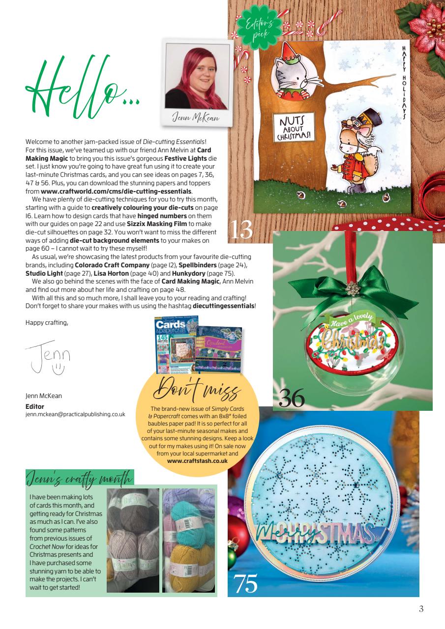 Die-Cutting Essentials Preview Pages