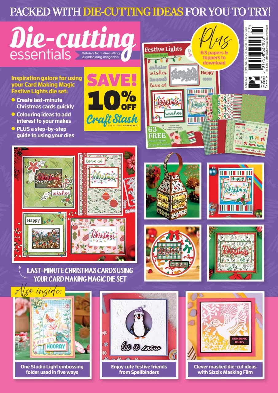 Die-Cutting Essentials Preview Pages