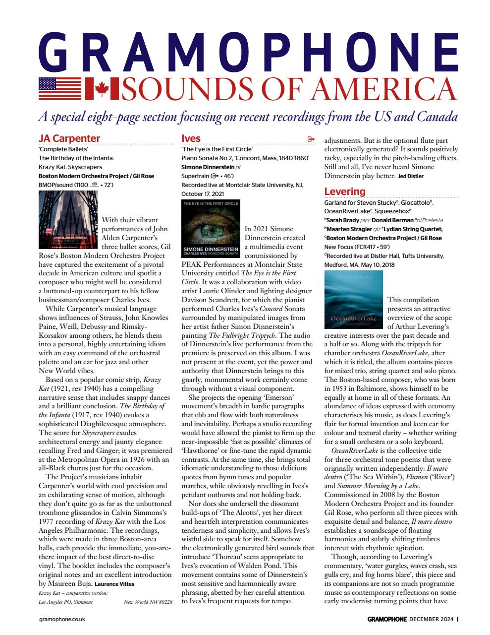 Gramophone Preview Pages