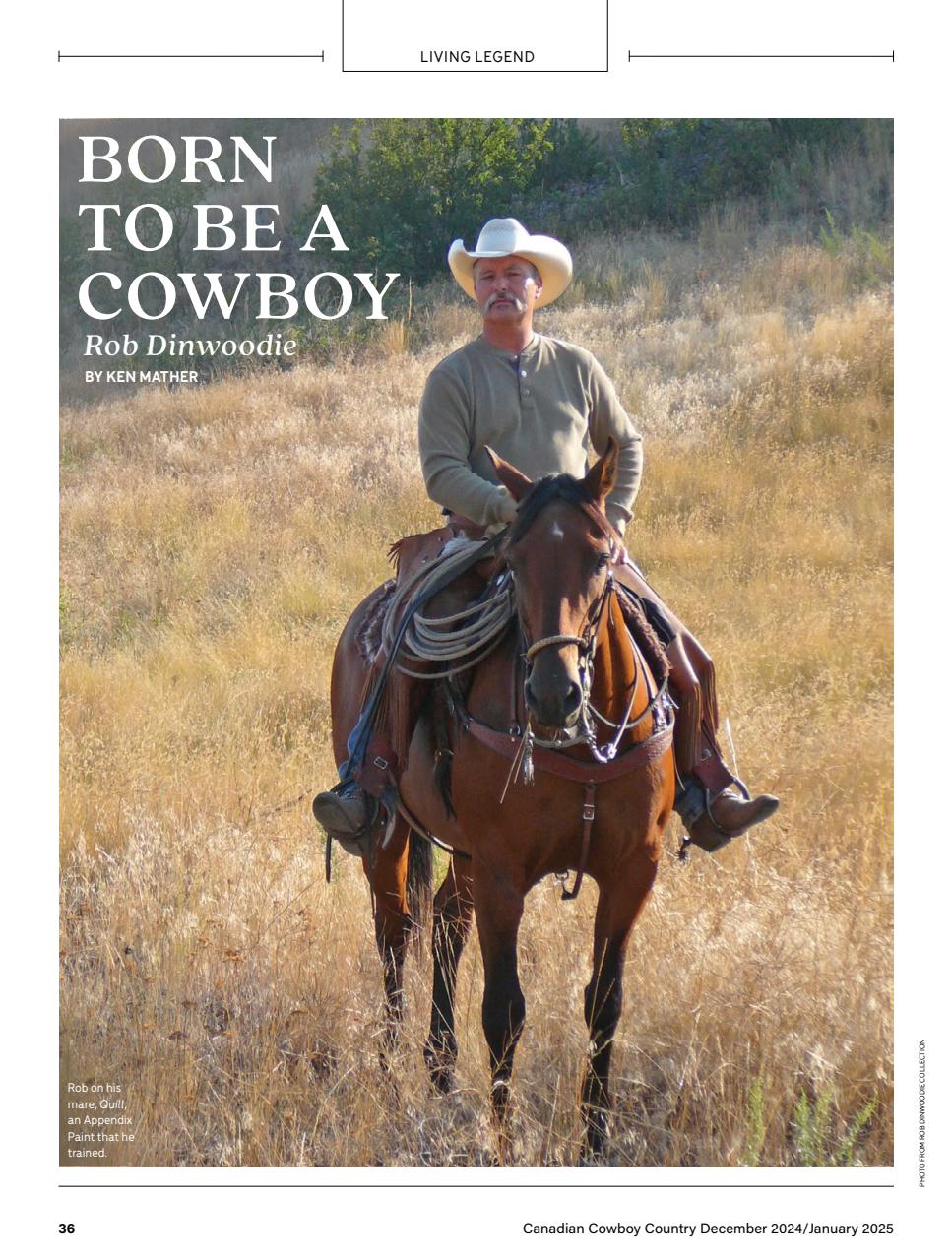 Canadian Cowboy Country Magazine Subscriptions and December 2024