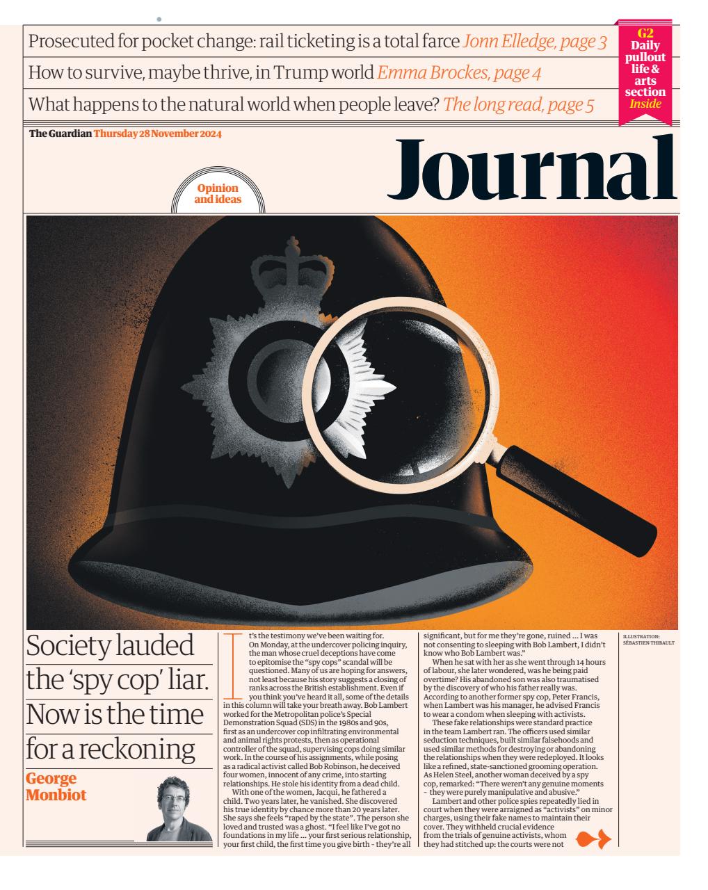 The Guardian Newspaper Preview Pages