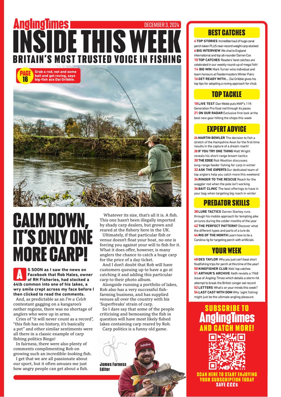 Angling Times Preview Pages