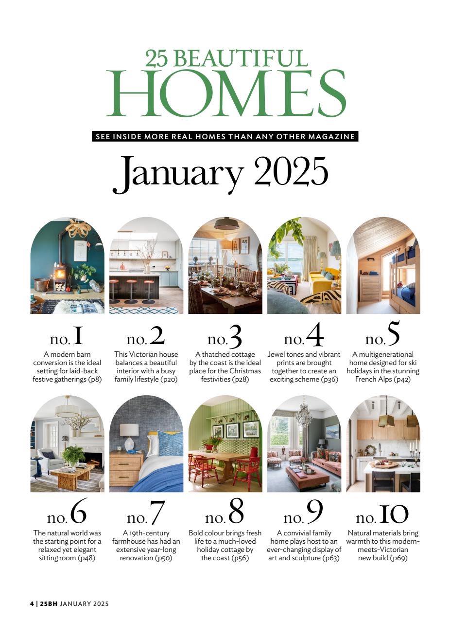 25 Beautiful Homes Preview Pages