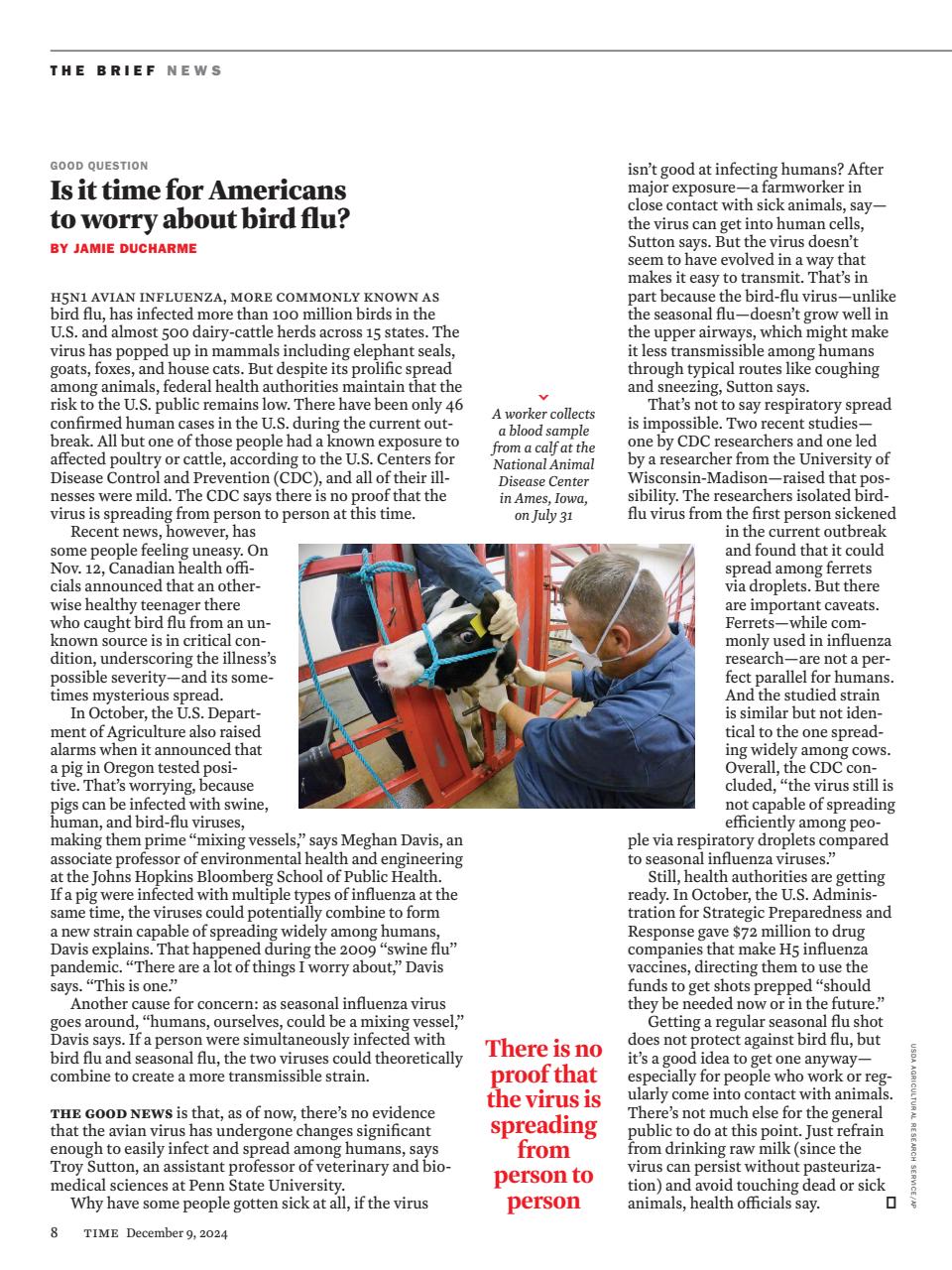 TIME Magazine Europe Preview Pages