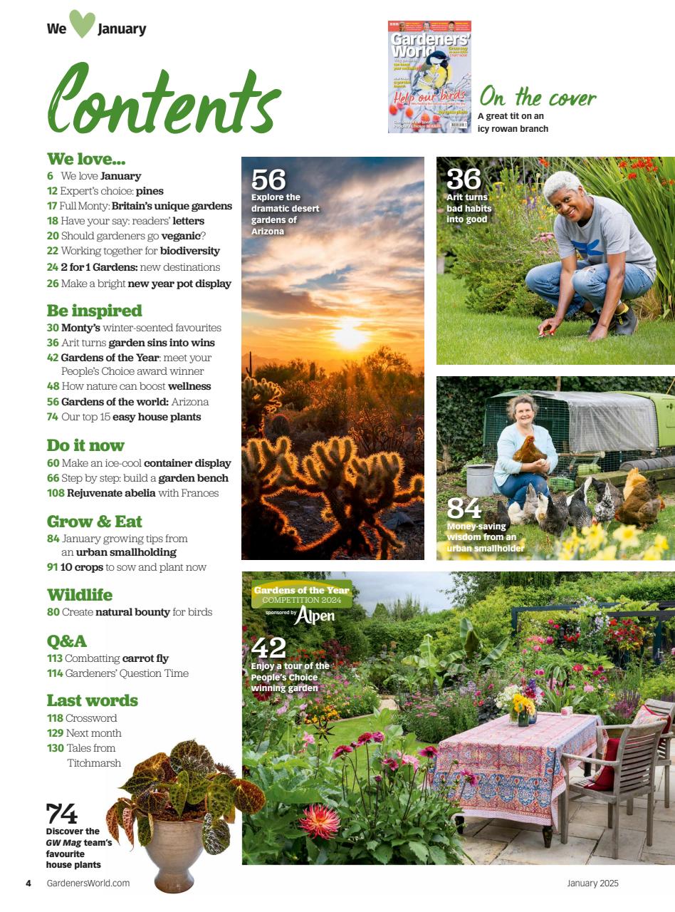 BBC Gardeners’ World Magazine Preview Pages