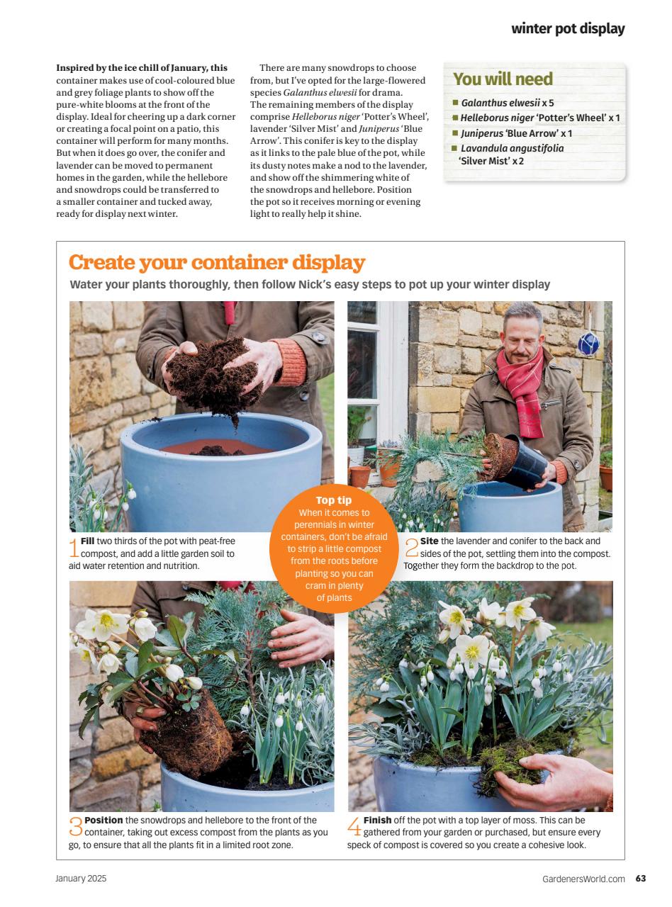 BBC Gardeners’ World Magazine Preview Pages