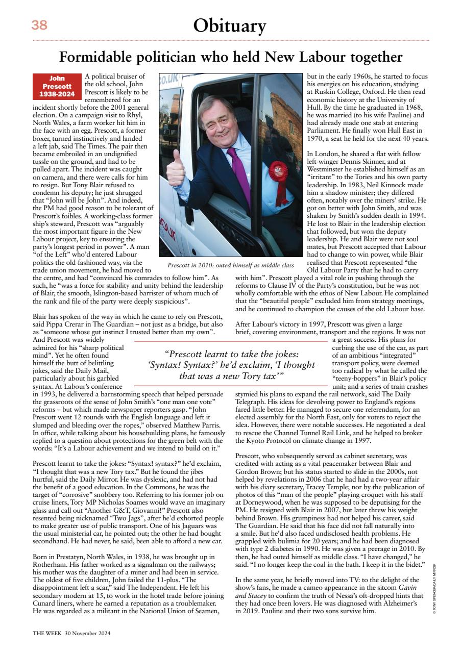 The Week Preview Pages