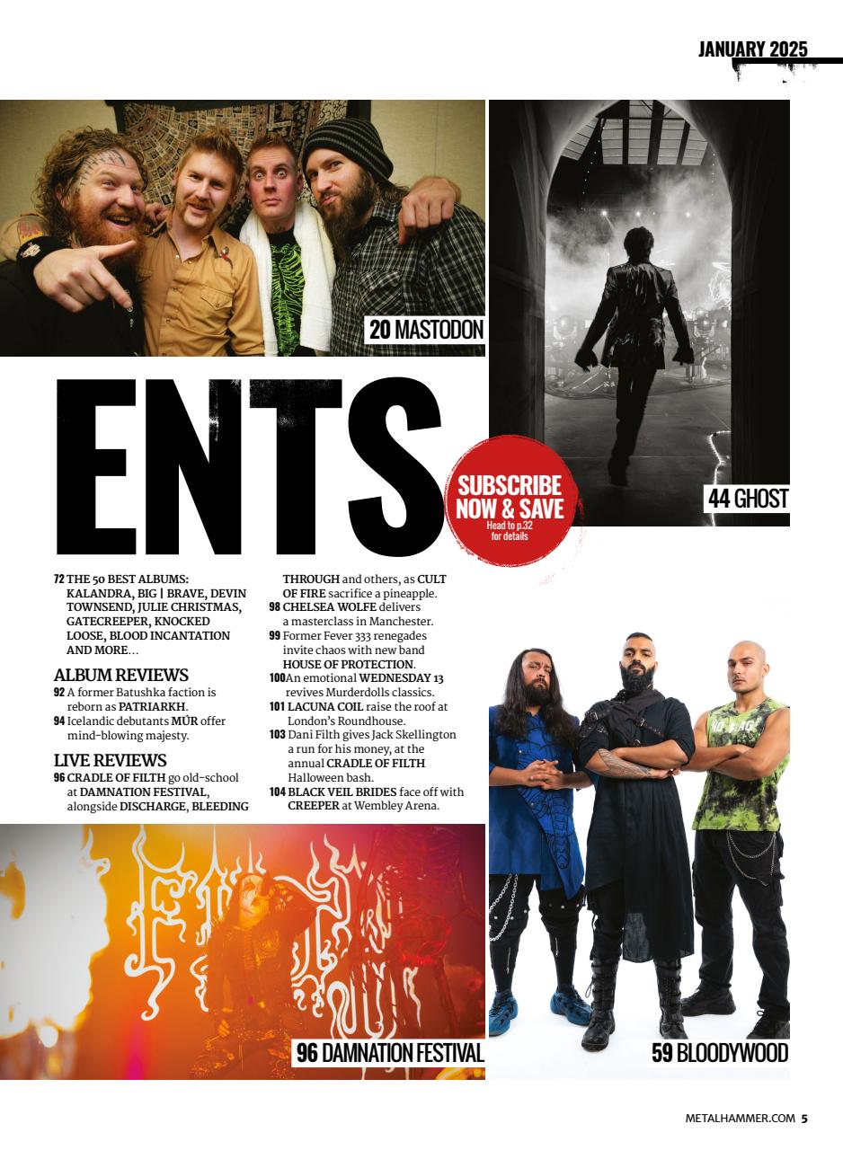 Metal Hammer Preview Pages