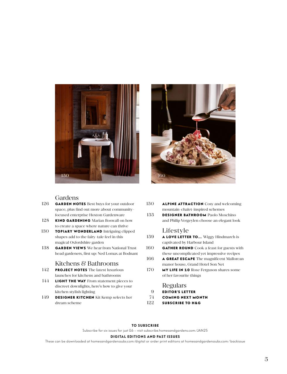 Homes & Gardens Preview Pages