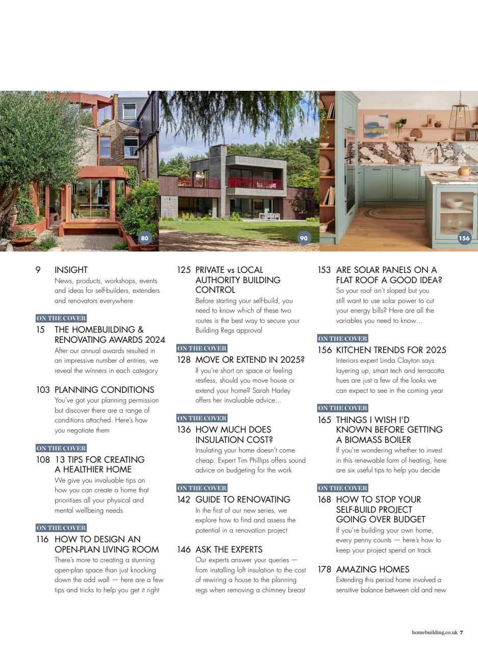 Homebuilding & Renovating Magazine Preview Pages