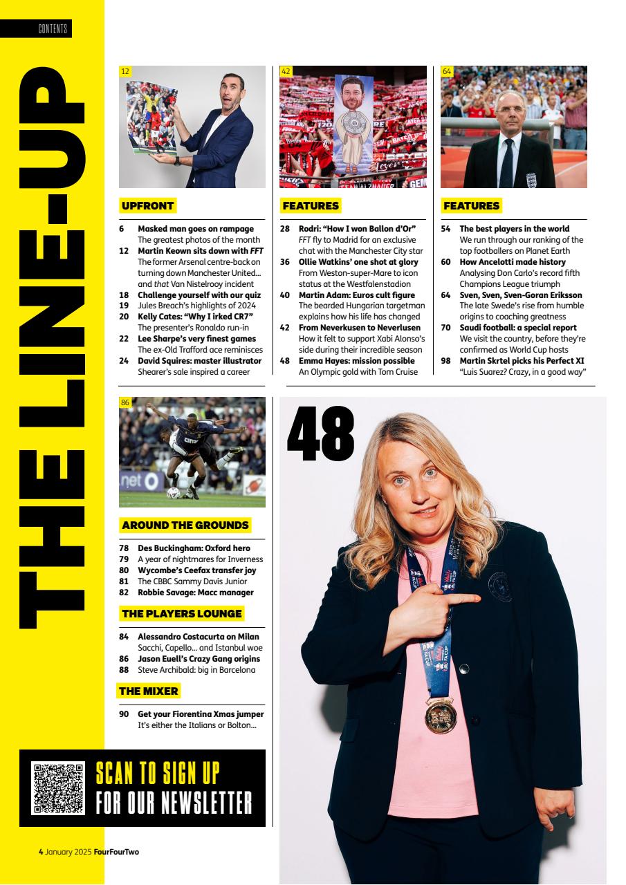FourFourTwo Preview Pages