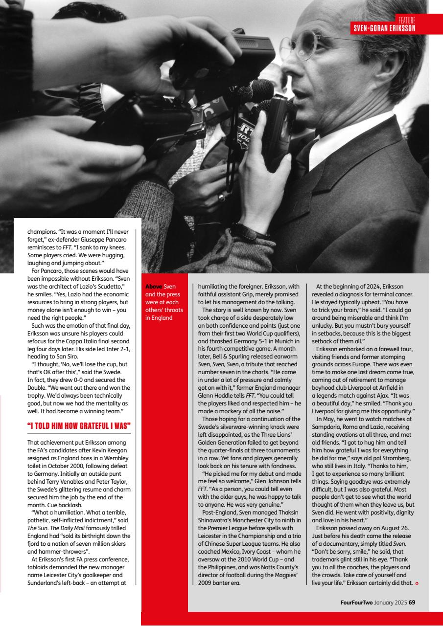 FourFourTwo Preview Pages