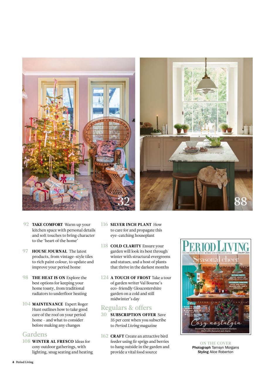 Period Living Magazine Preview Pages