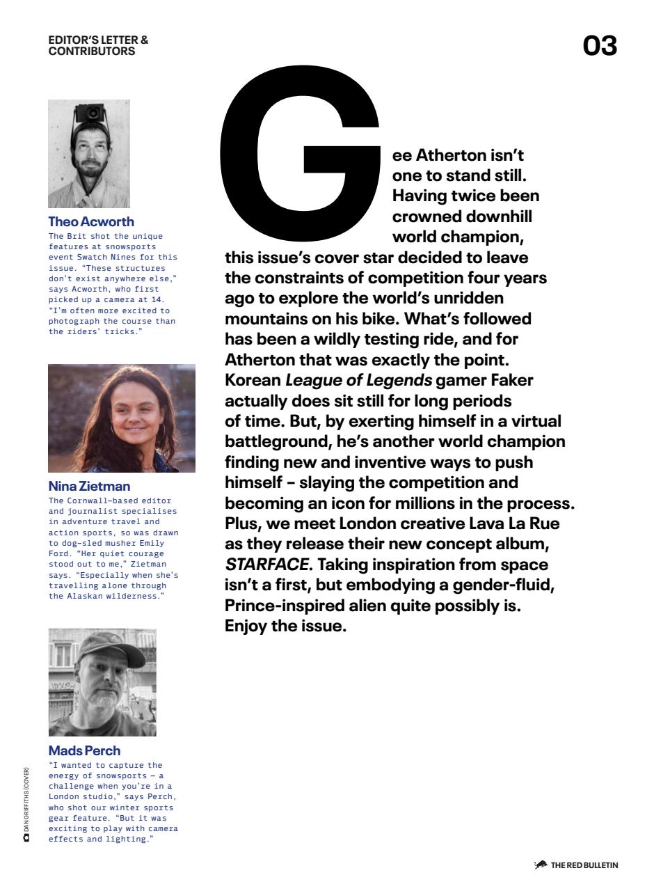 The Red Bulletin UK Edition Preview Pages