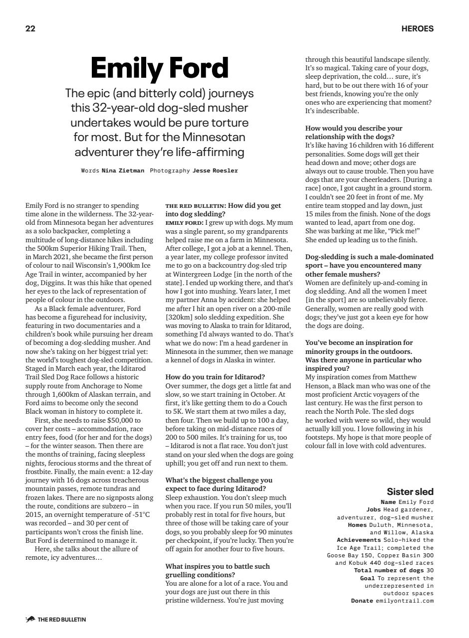 The Red Bulletin UK Edition Preview Pages