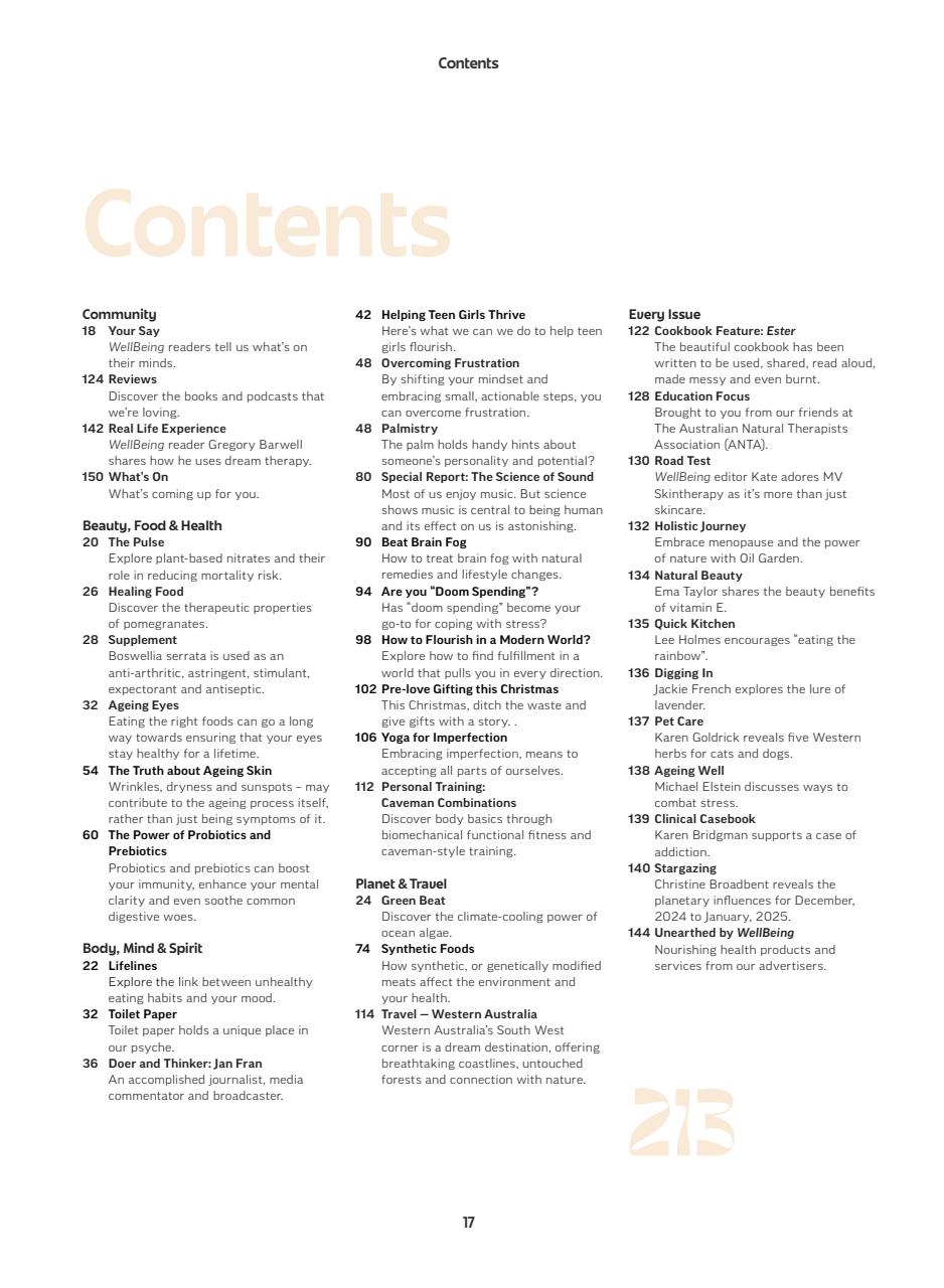 WellBeing Preview Pages