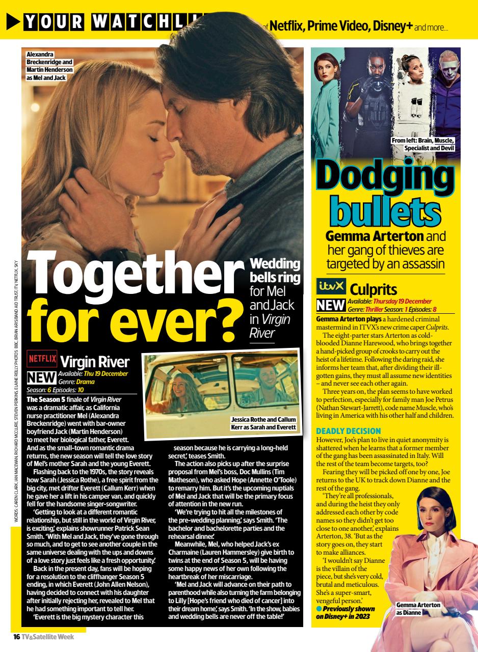 TV & Satellite Week Preview Pages