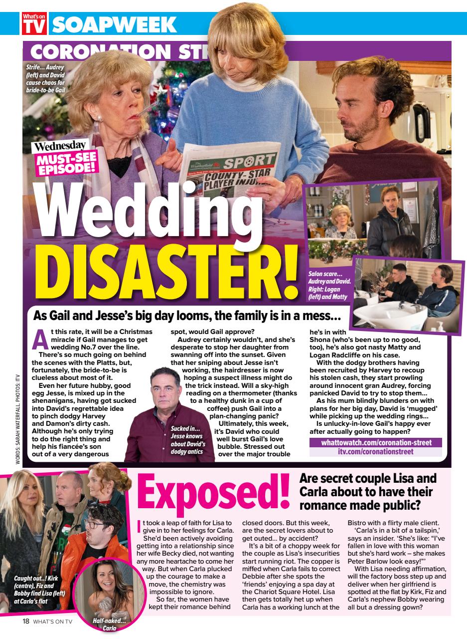 What's on TV Preview Pages