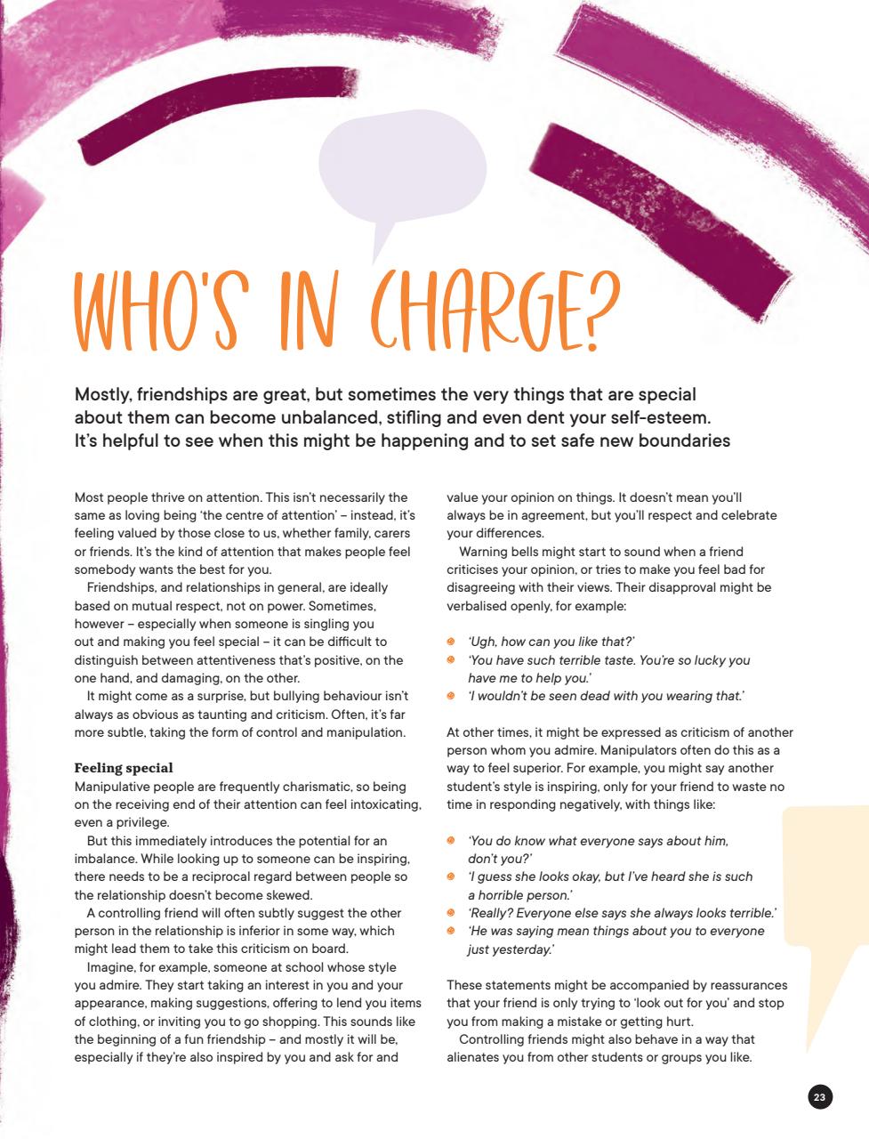 Teen Breathe Preview Pages