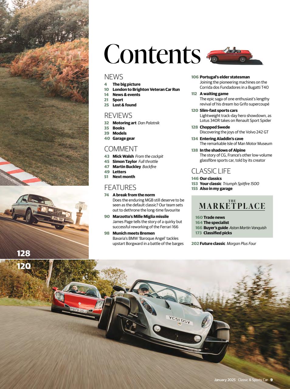 Classic & Sports Car Preview Pages