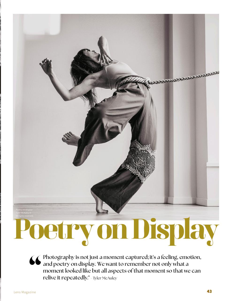 Lens Magazine Preview Pages