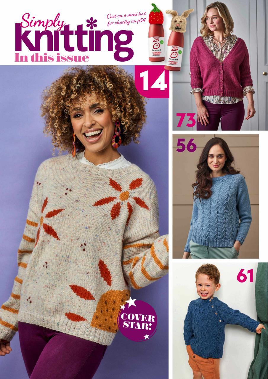 Simply Knitting Preview Pages