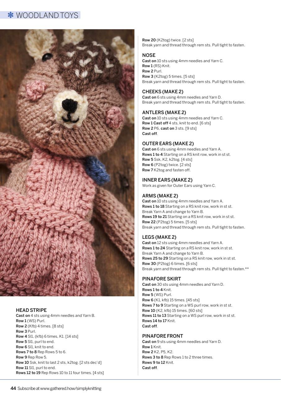 Simply Knitting Preview Pages