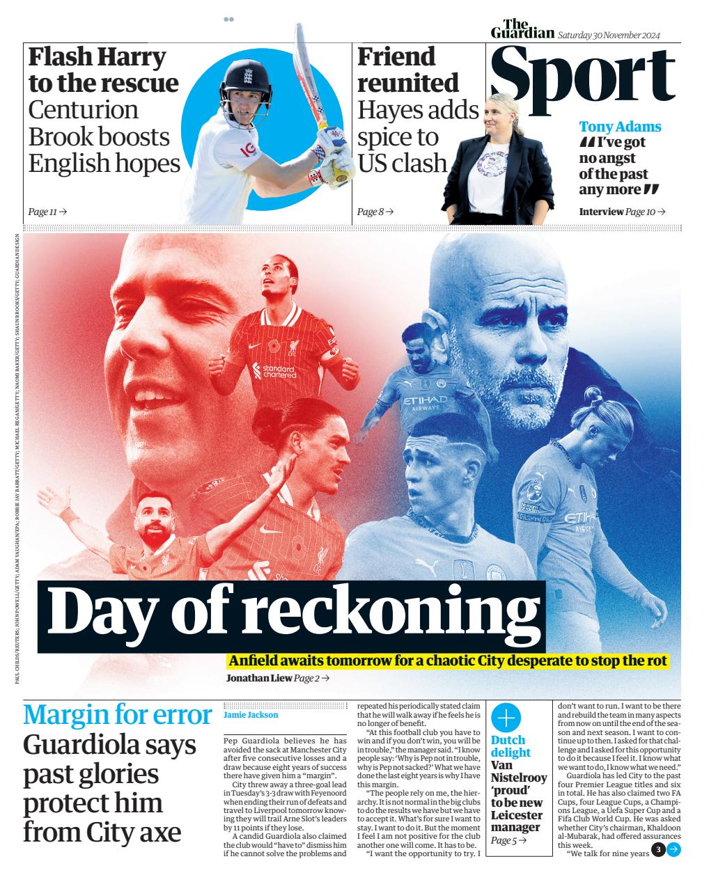 The Guardian Newspaper Preview Pages