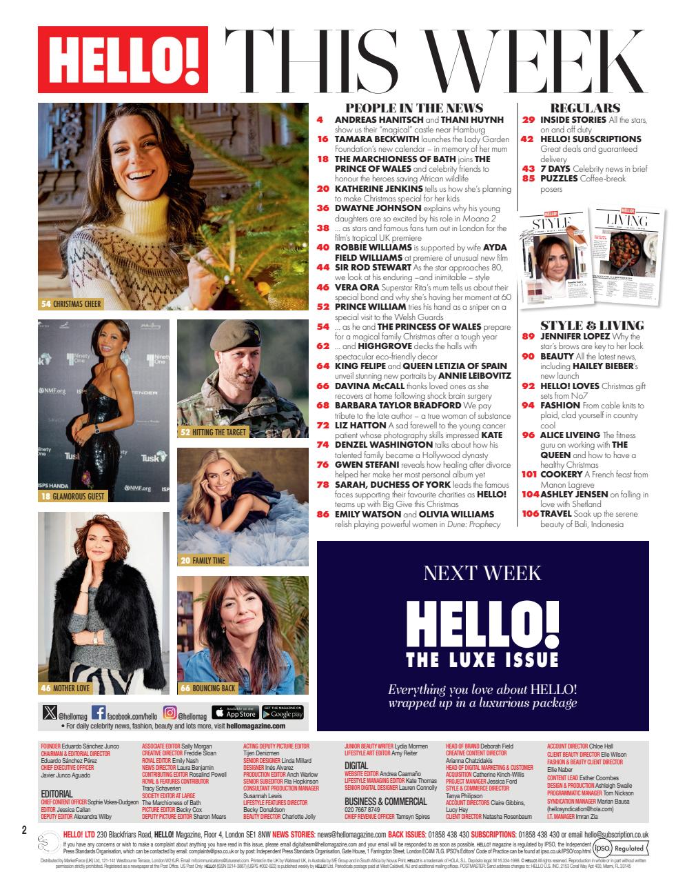 Hello! Magazine Preview Pages