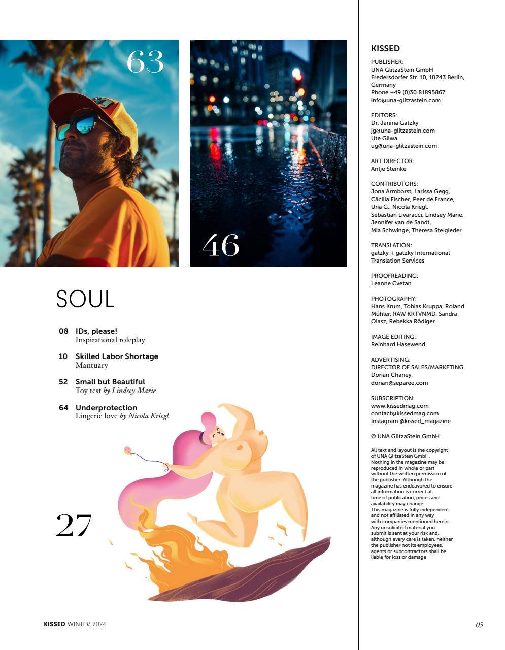 KISSED Preview Pages