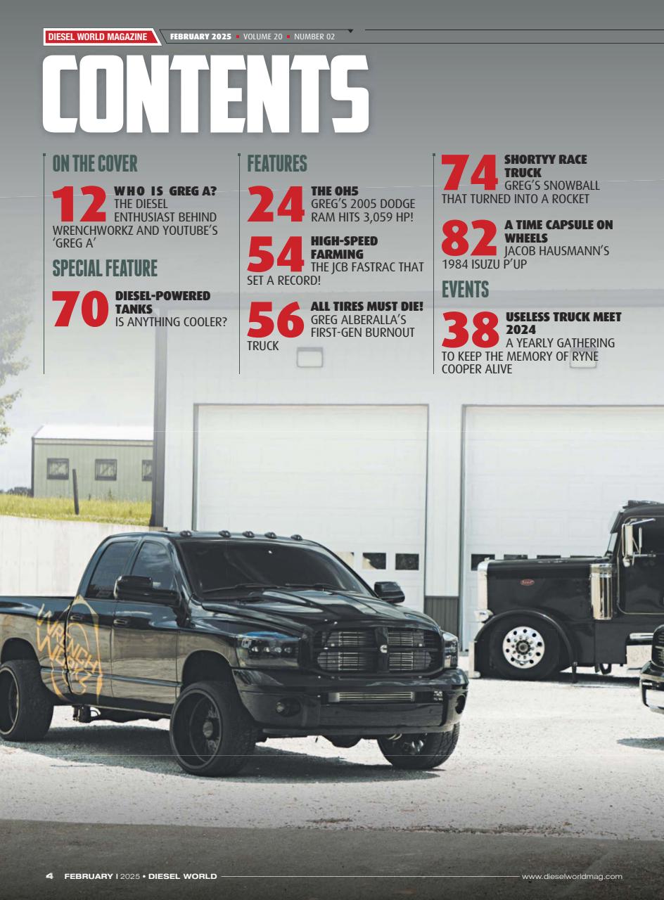 Diesel World Preview Pages