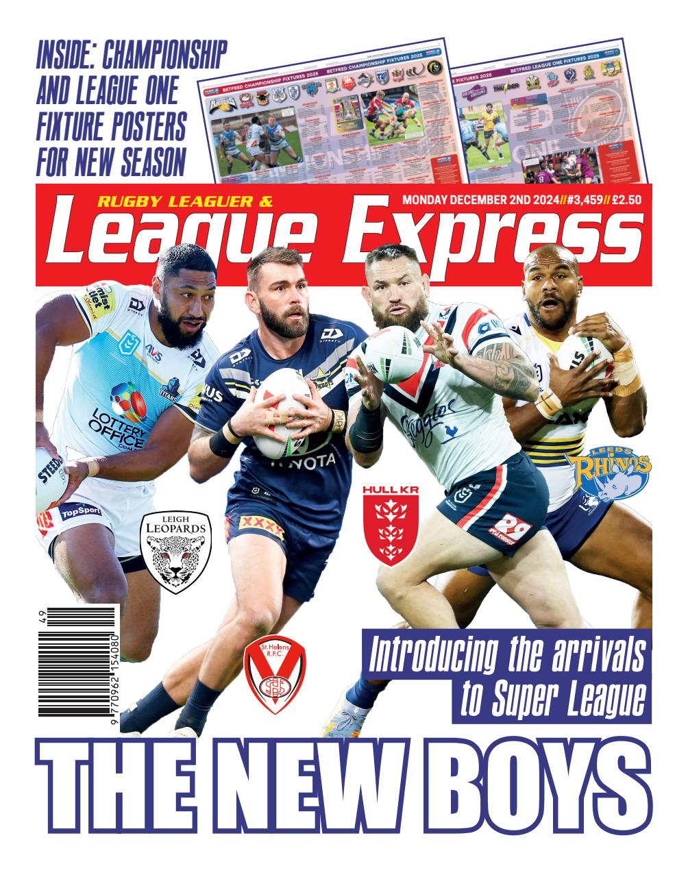 League Express Preview Pages