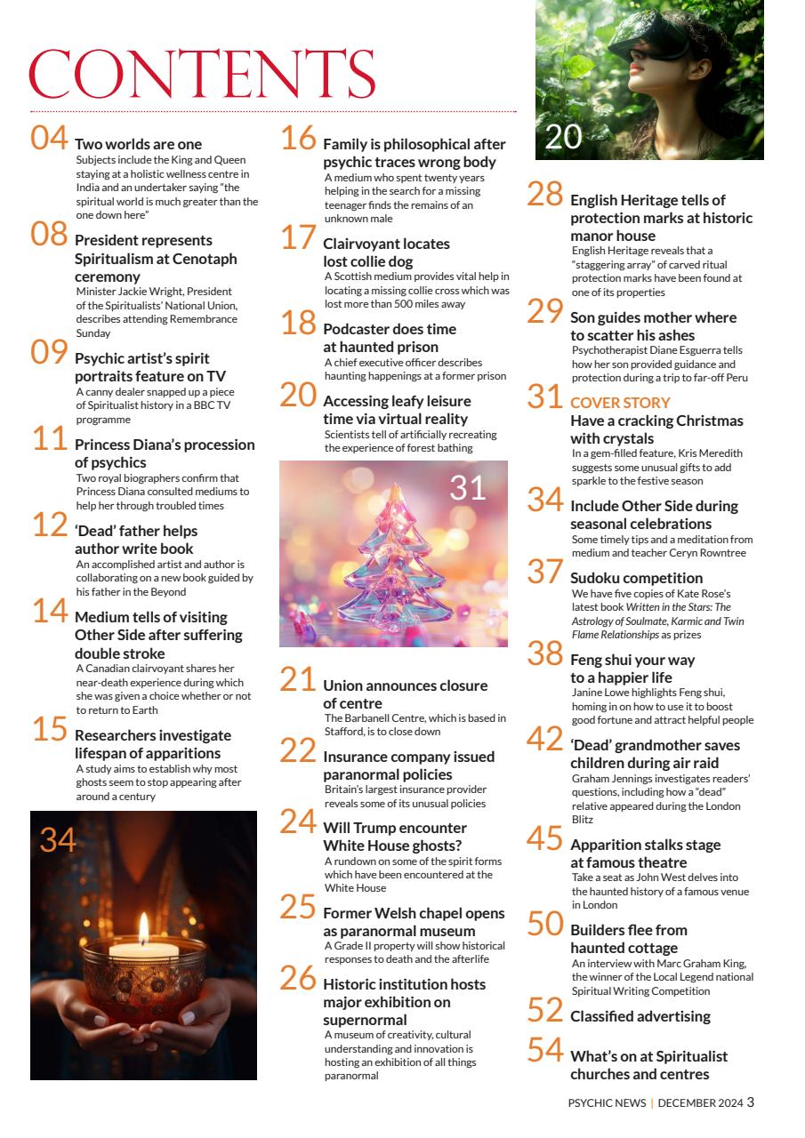 Psychic News Preview Pages