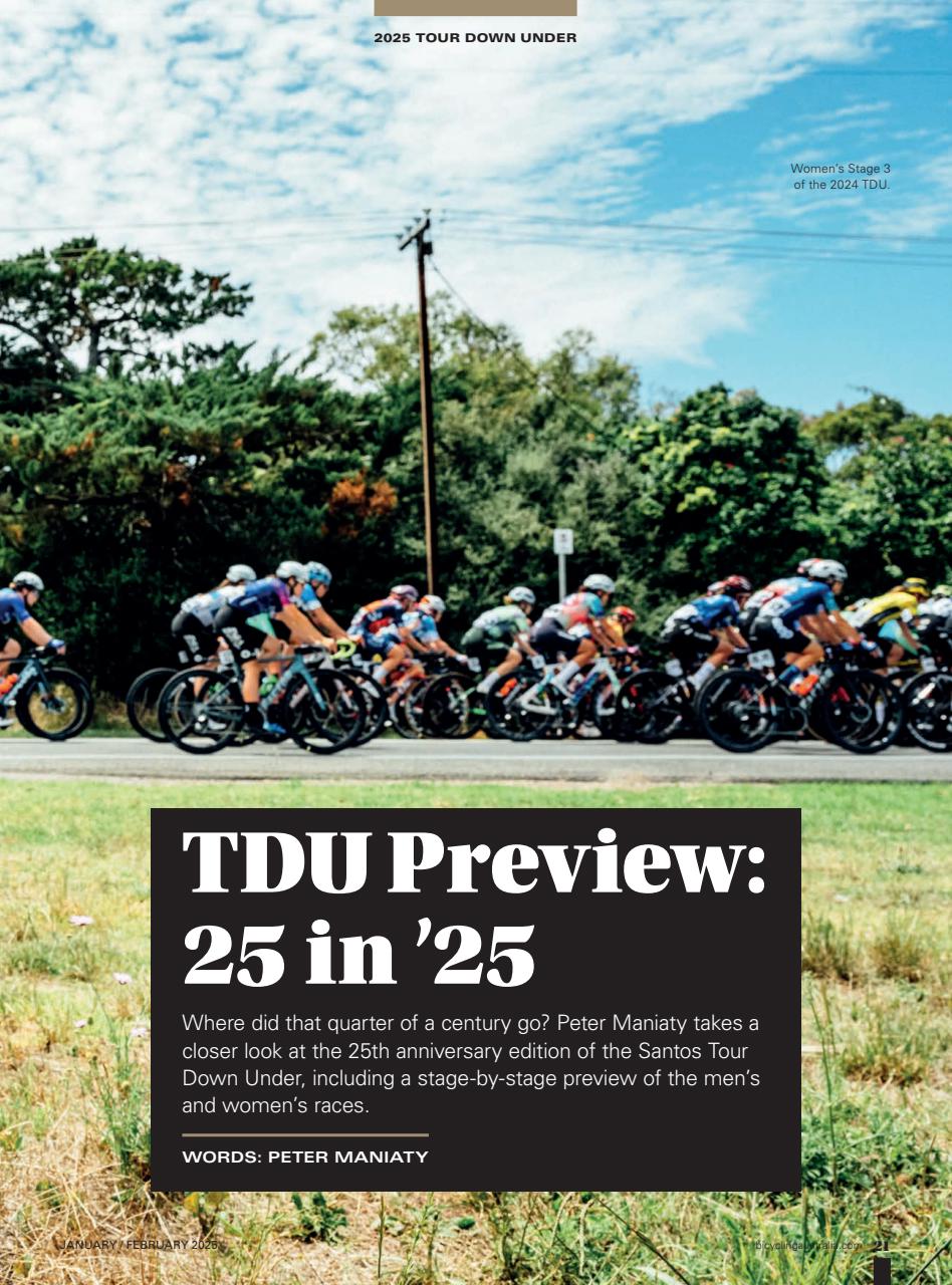 Bicycling Australia Preview Pages