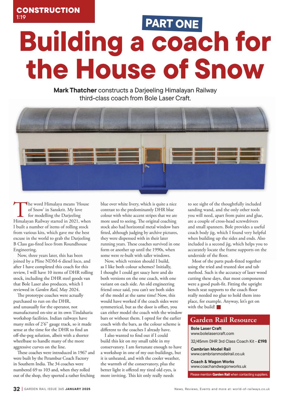 Garden Rail Preview Pages