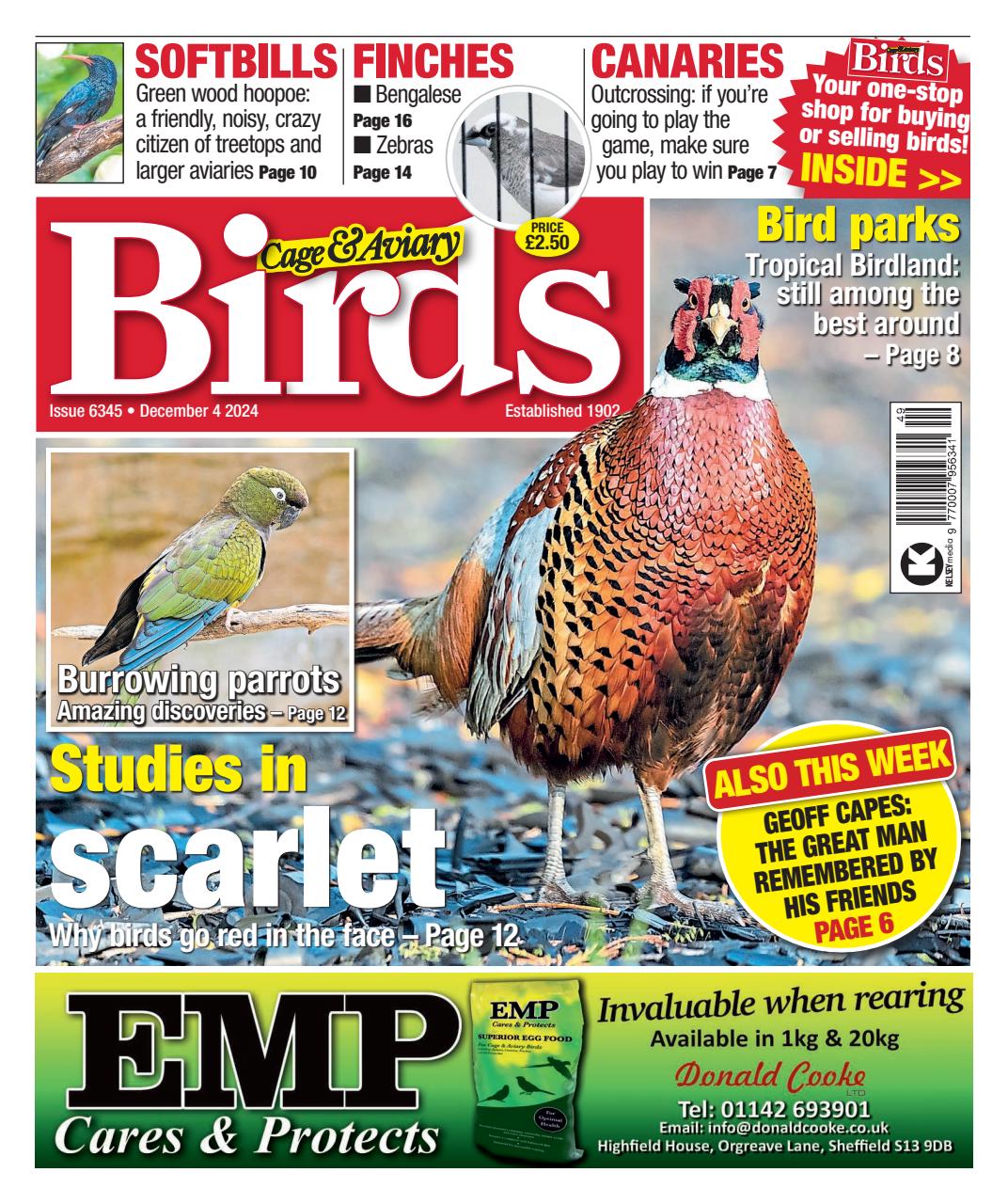 Cage & Aviary Birds Preview Pages