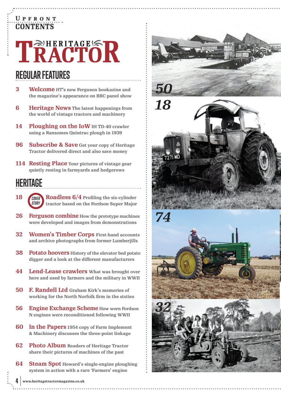 Classic Tractor Preview Pages