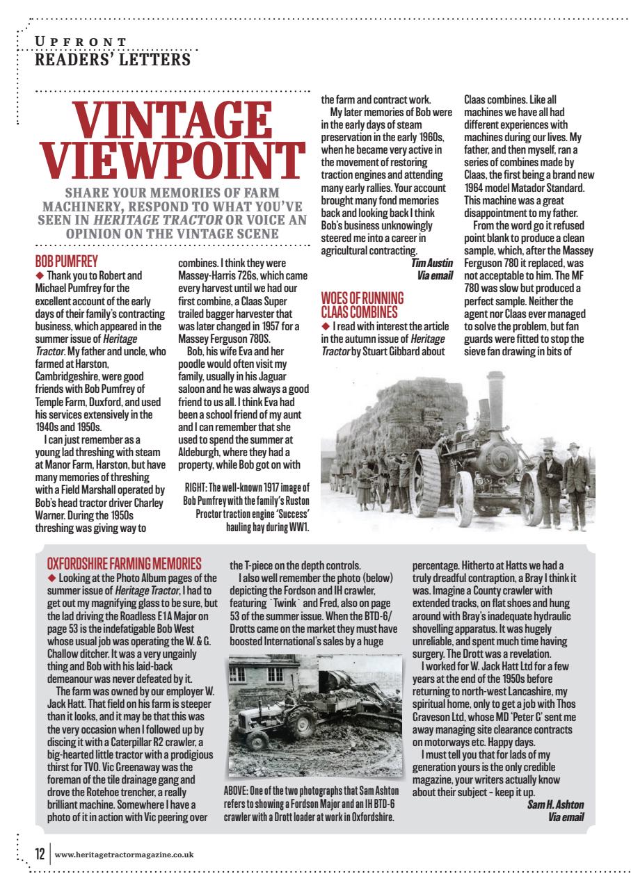 Classic Tractor Preview Pages