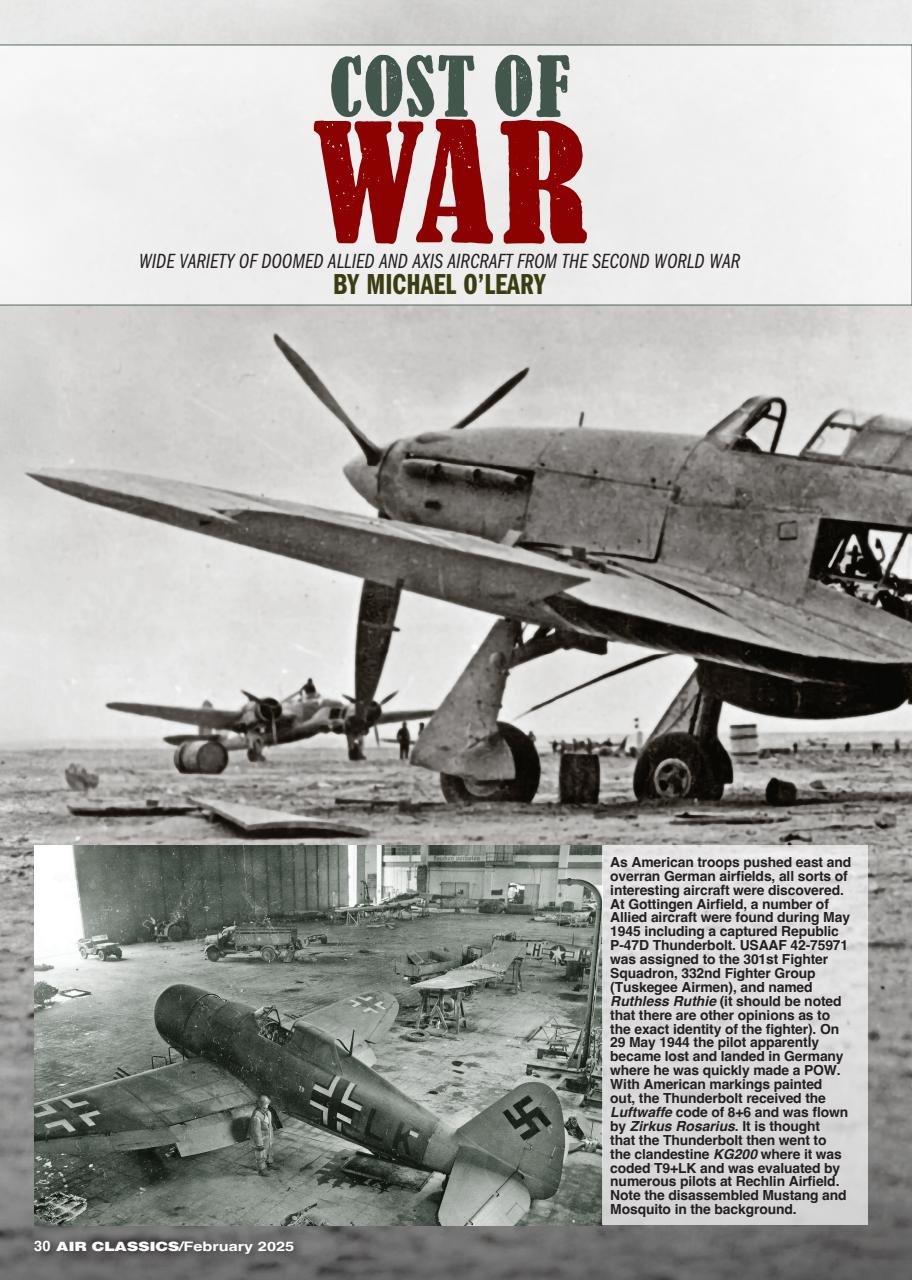 Air Classics - Where History Flies Preview Pages