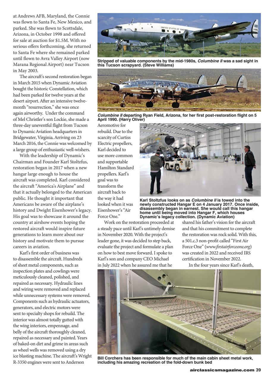 Air Classics - Where History Flies Preview Pages