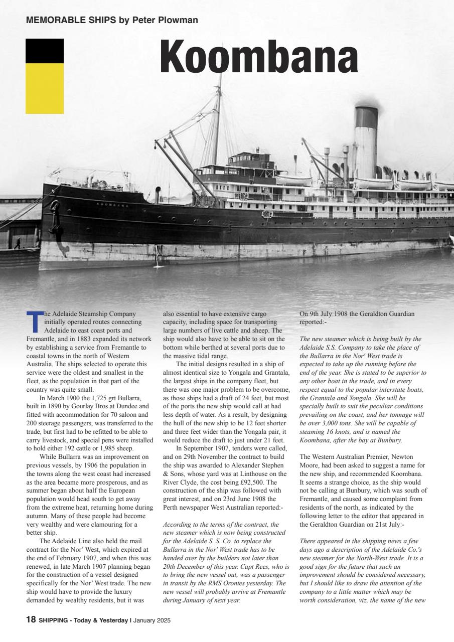 Shipping Today & Yesterday Preview Pages