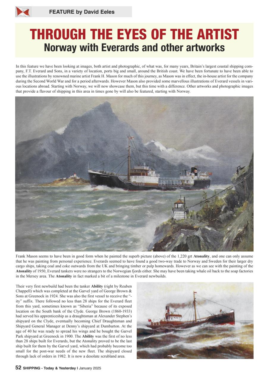 Shipping Today & Yesterday Preview Pages