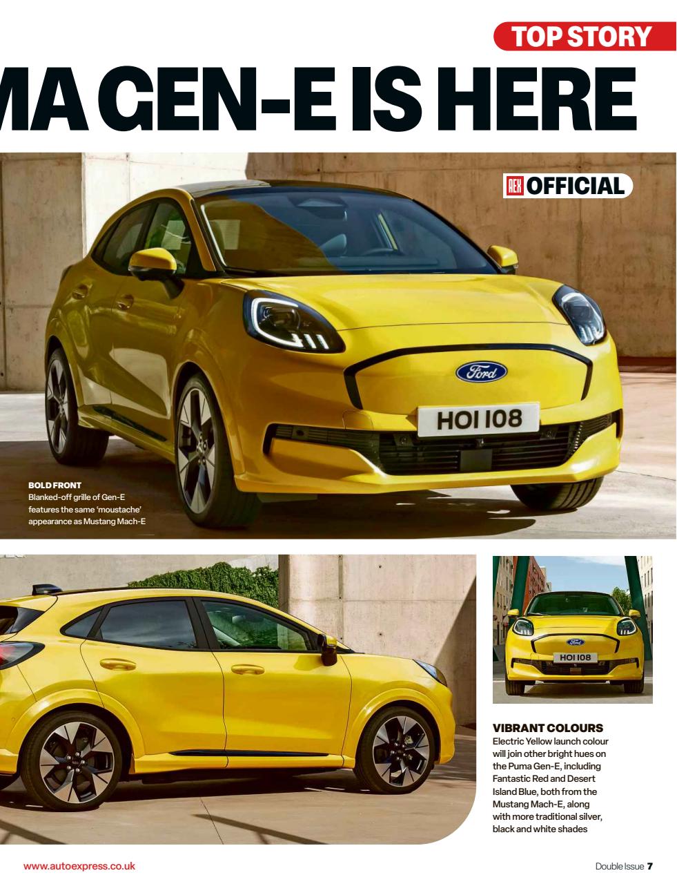 Auto Express Preview Pages