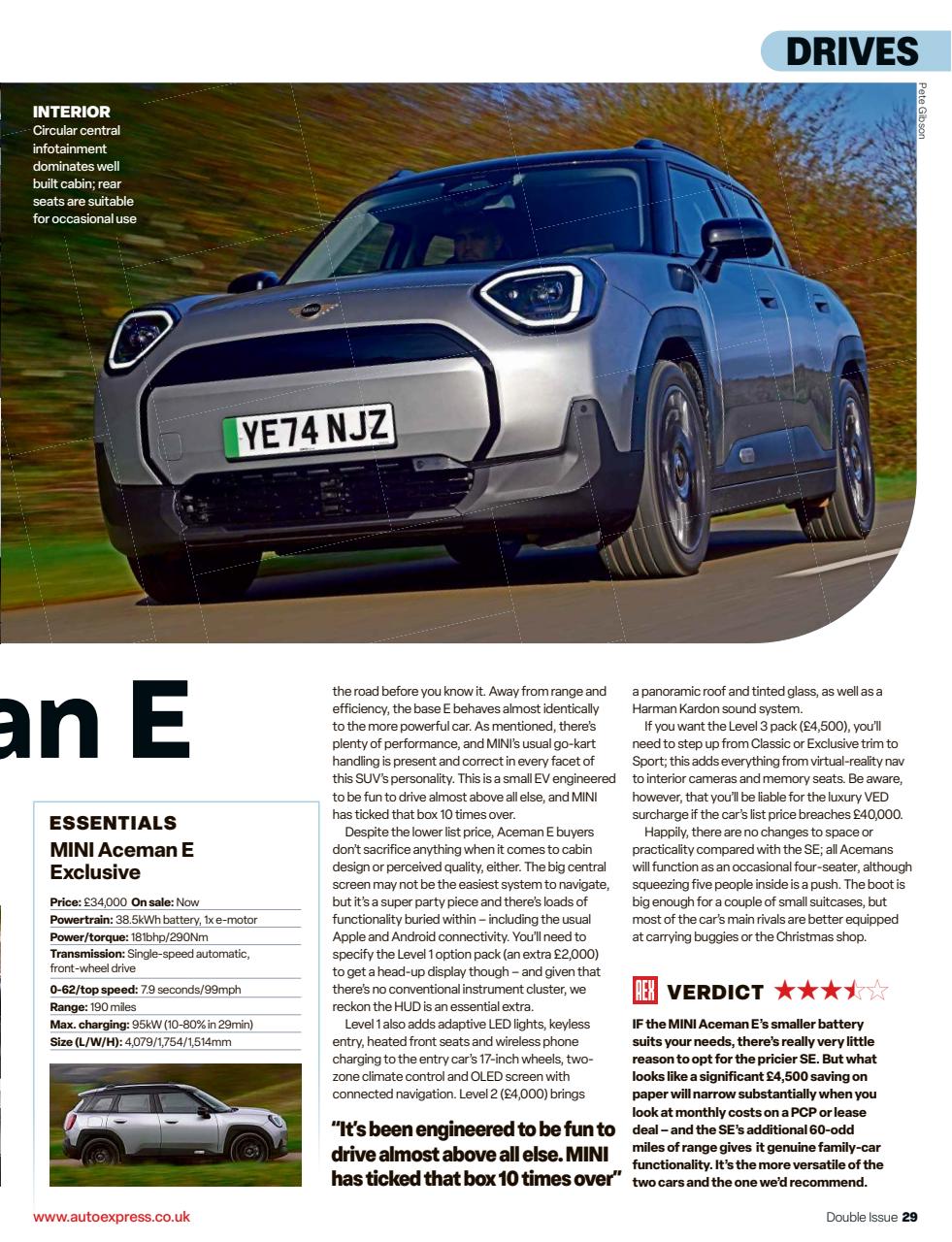 Auto Express Preview Pages