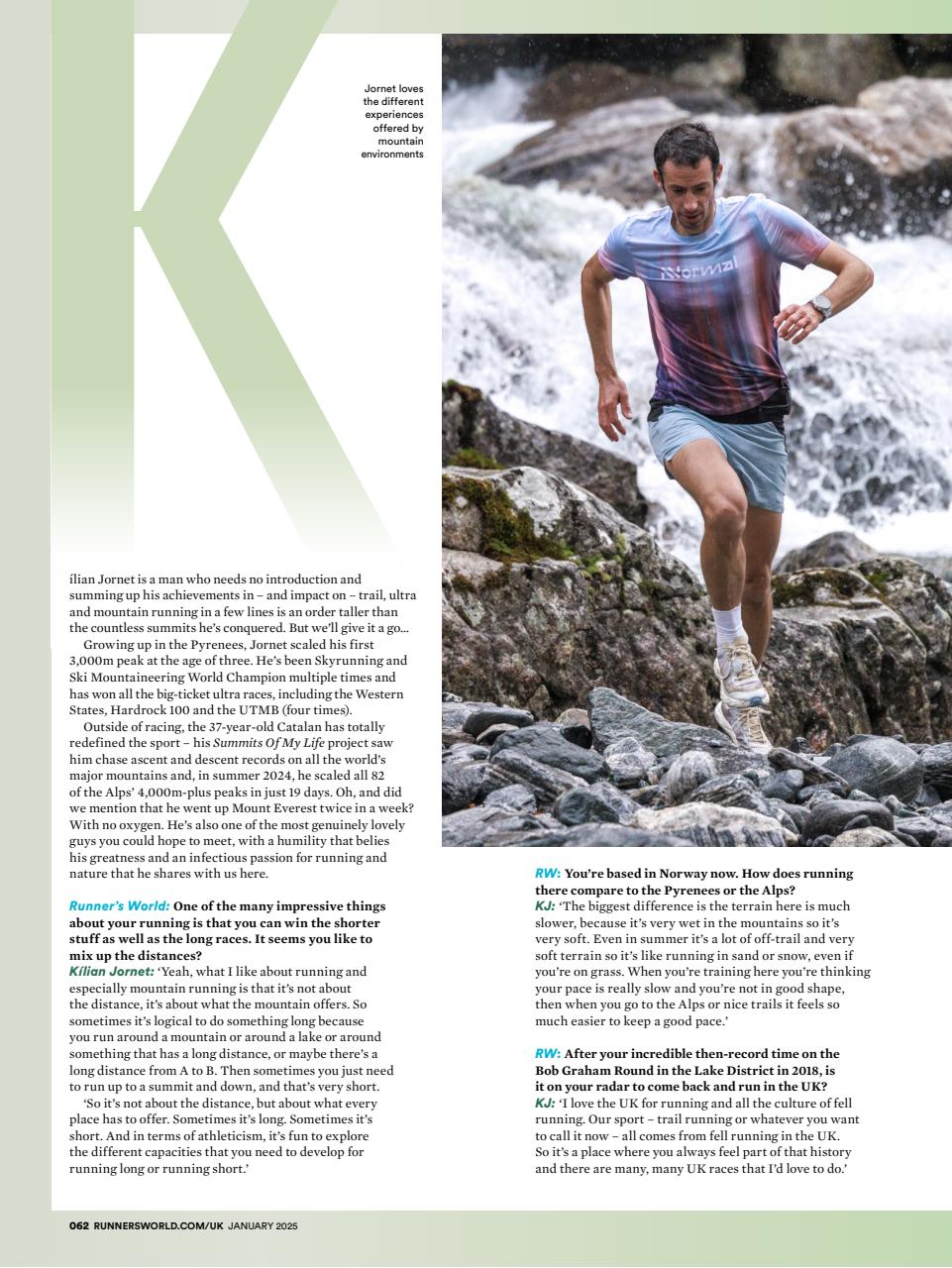 Runner's World Preview Pages